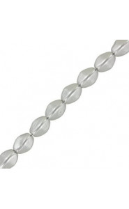 Czech Pinch beads 5x3mm Aluminium silver 01700